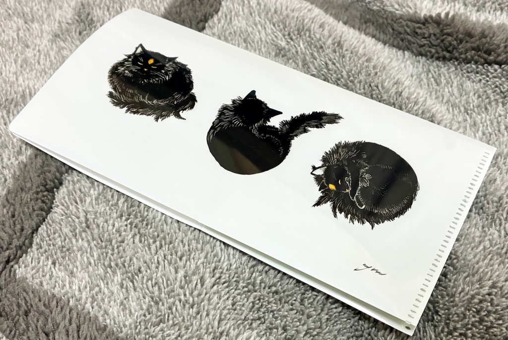 猫ちゃんチケットホルダー