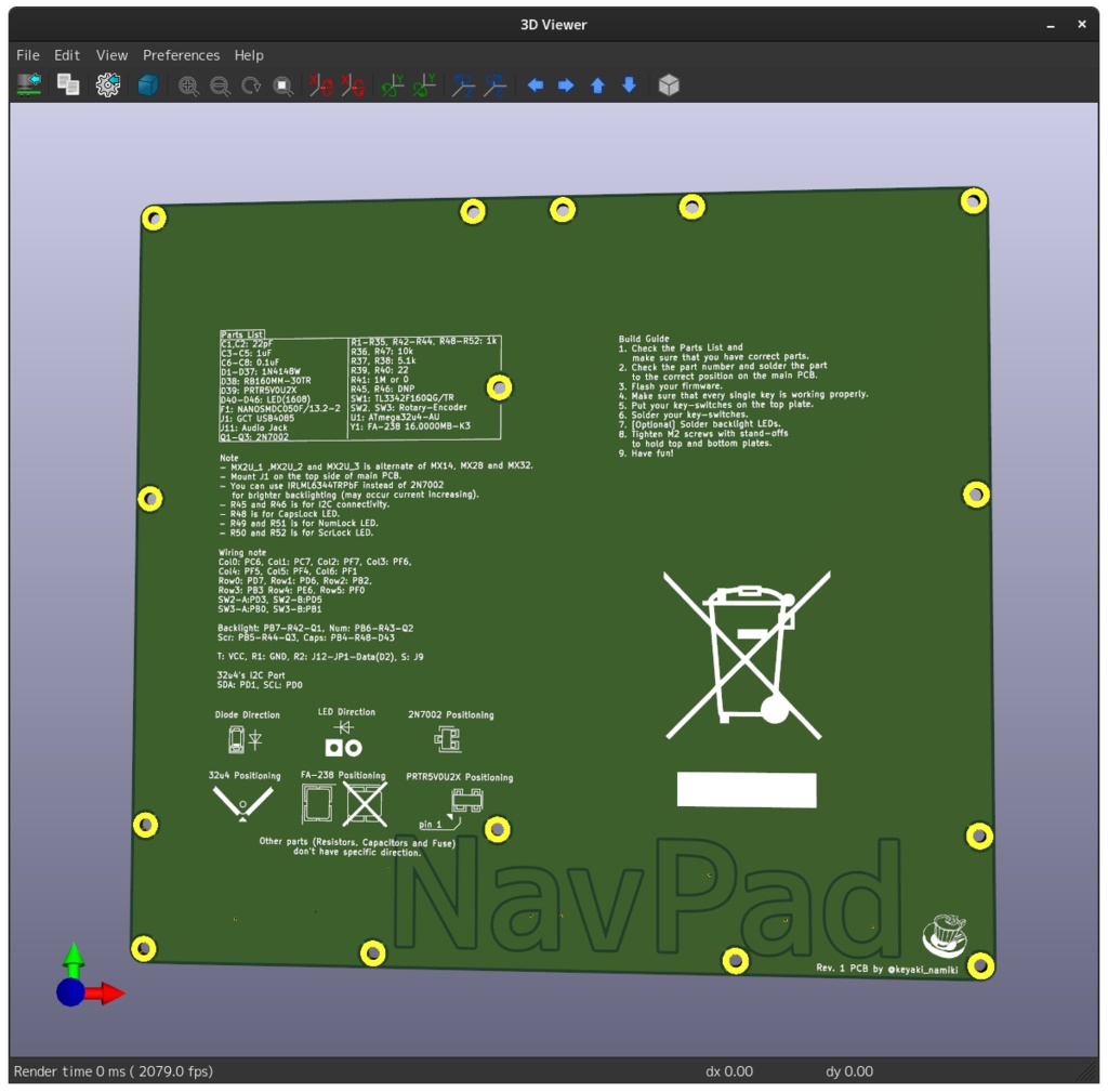 【難易度高め】 NavPad rev.1