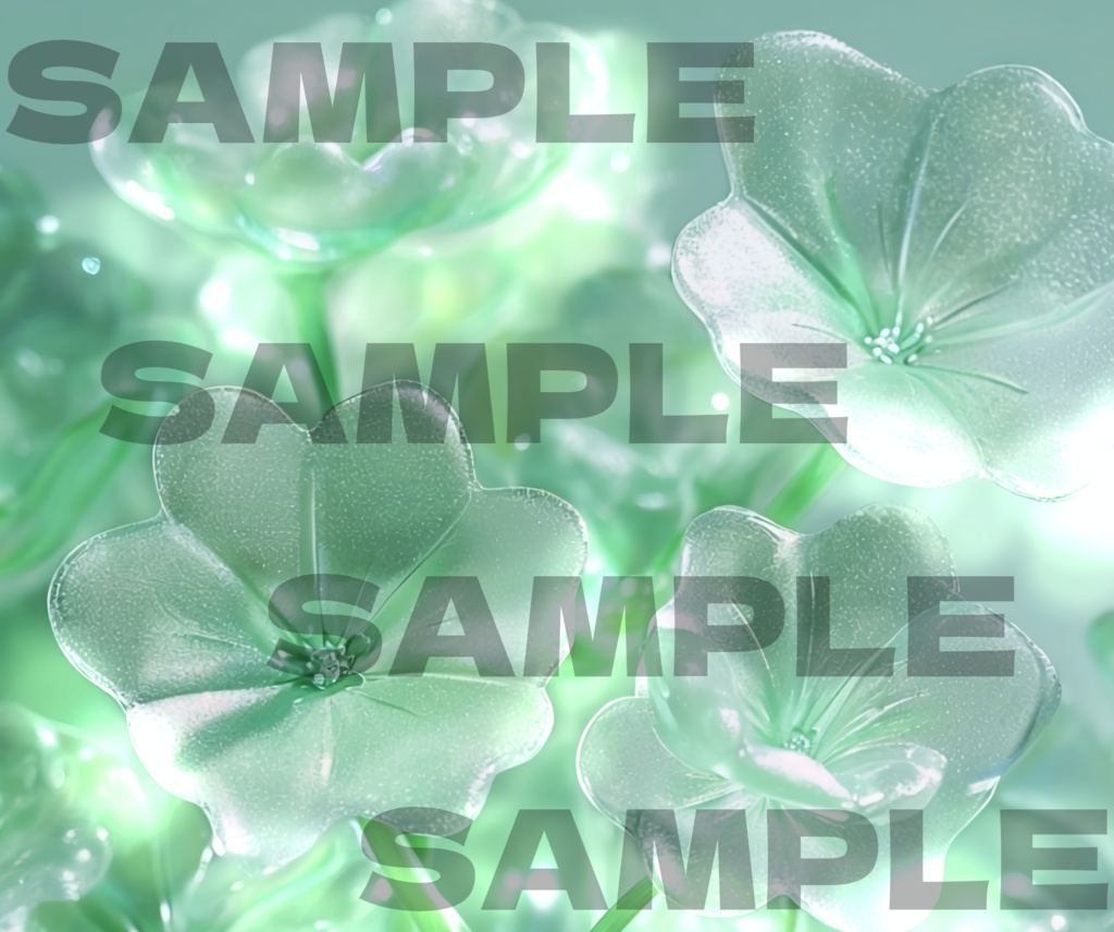 「翡翠の琥珀糖、凪の呼吸」