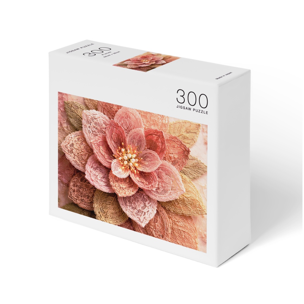  麗しき糸の記憶 —— レースが織りなす大輪の花