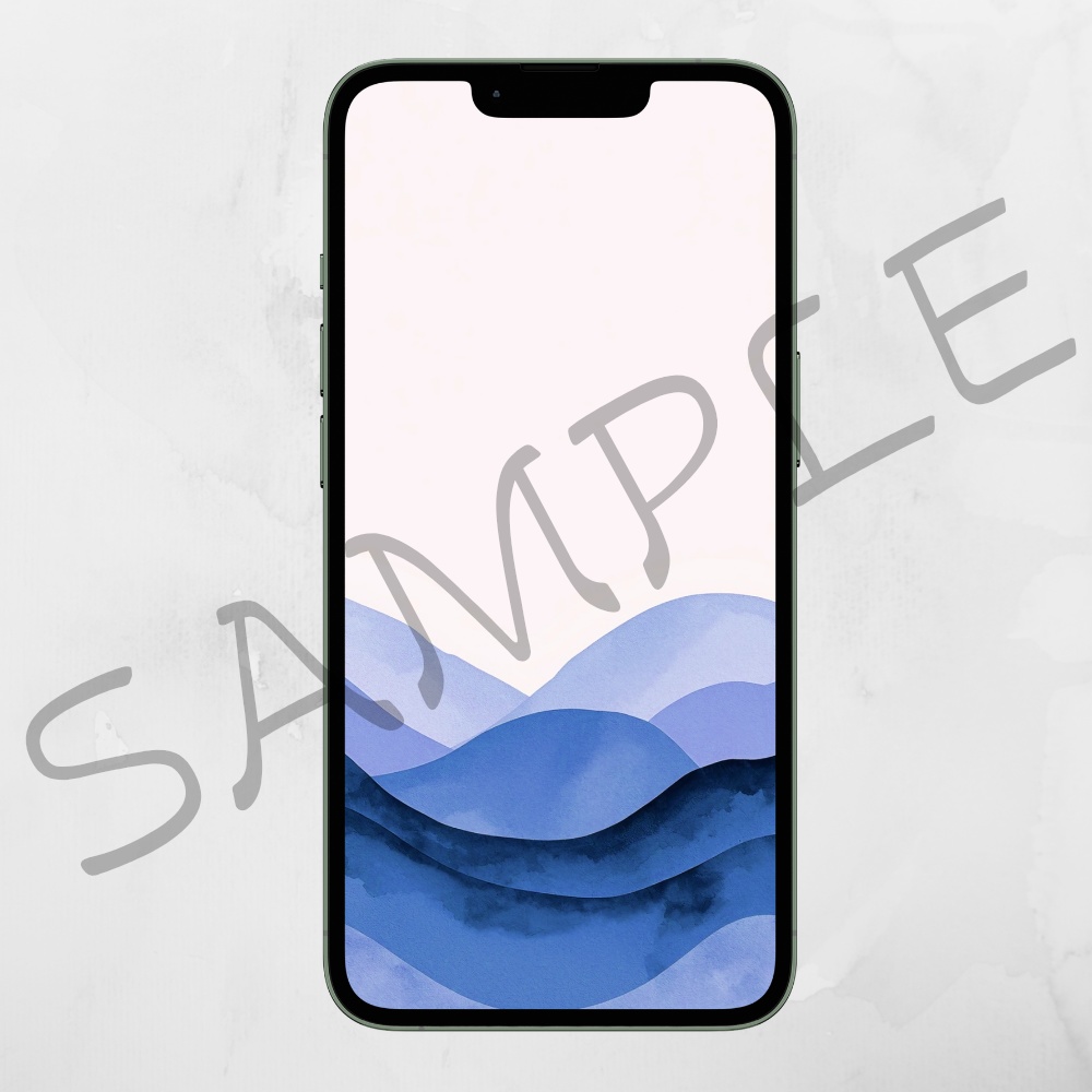 零（ゼロ）度 の 瞬 き｜スマホ壁紙6枚セット｜抽象アート