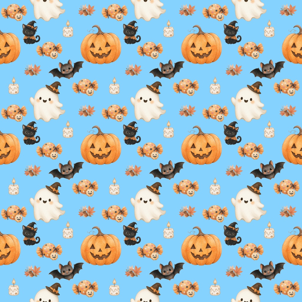 ハロウィン デジタルペーパー10色セット