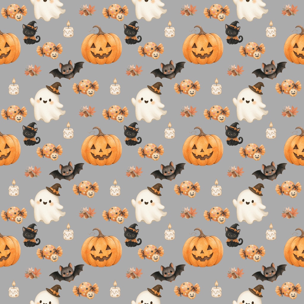 ハロウィン　デジタルペーパー10色セット