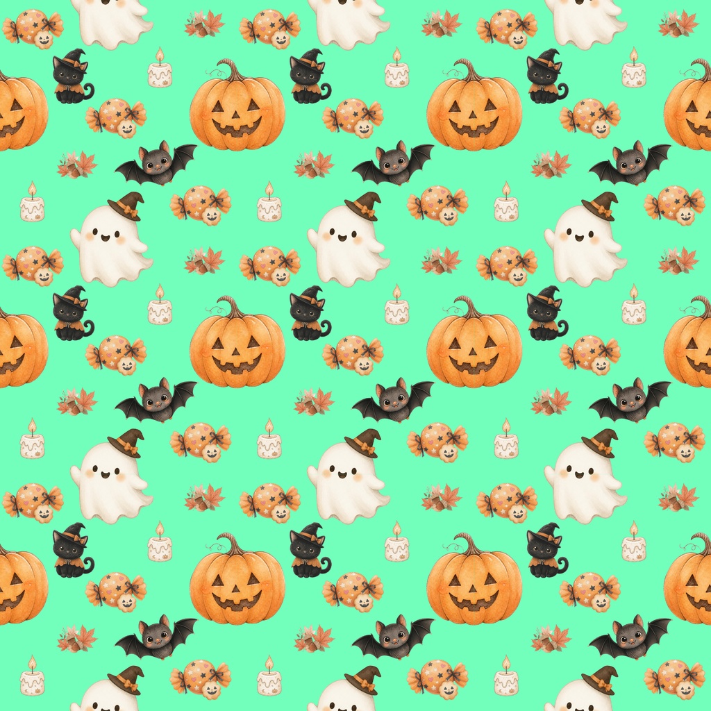 ハロウィン デジタルペーパー10色セット