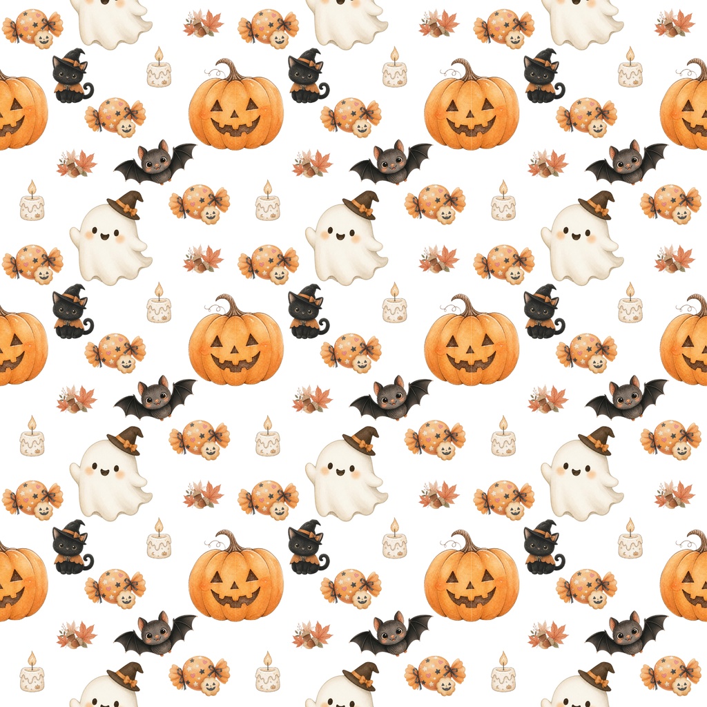 ハロウィン デジタルペーパー10色セット
