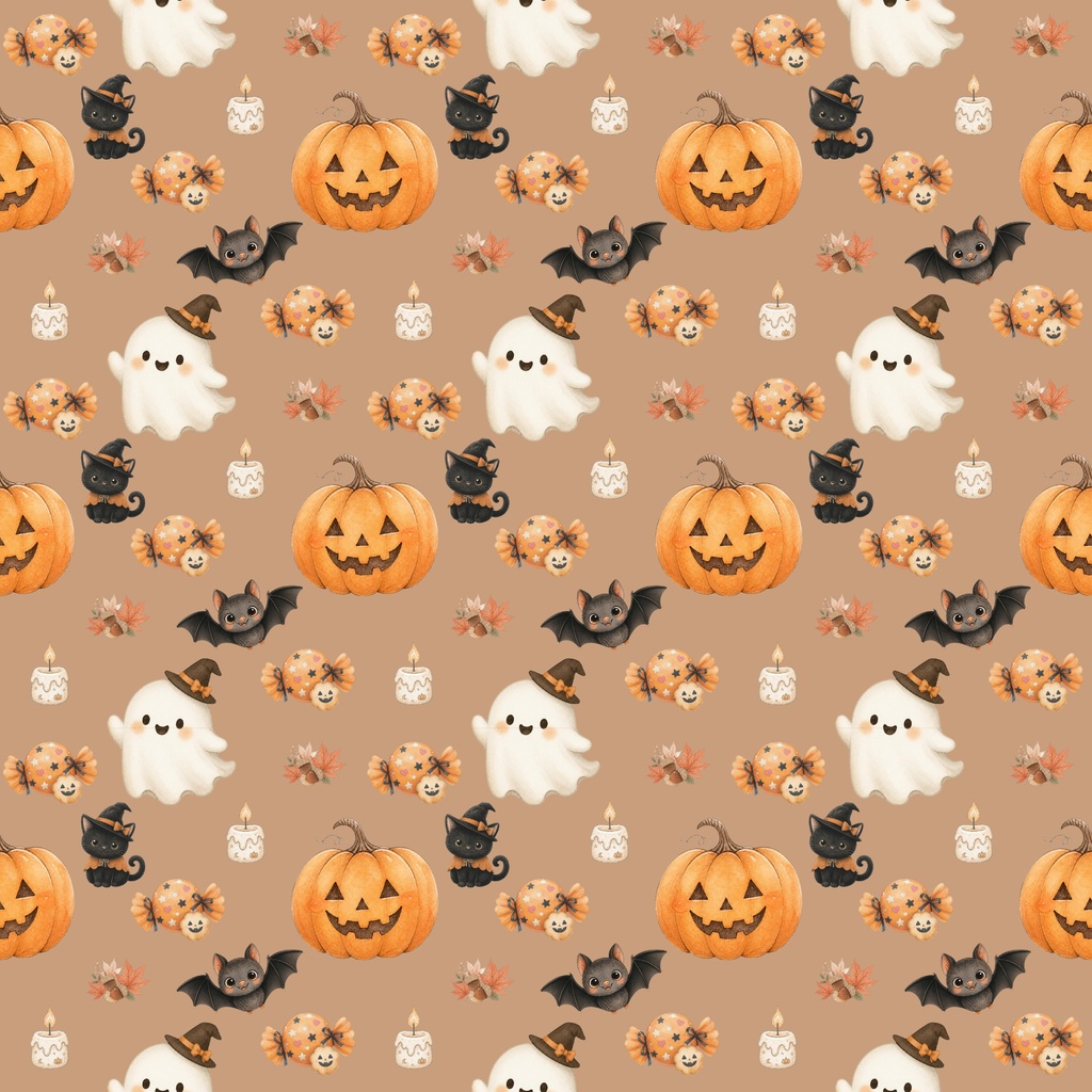 ハロウィン デジタルペーパー10色セット