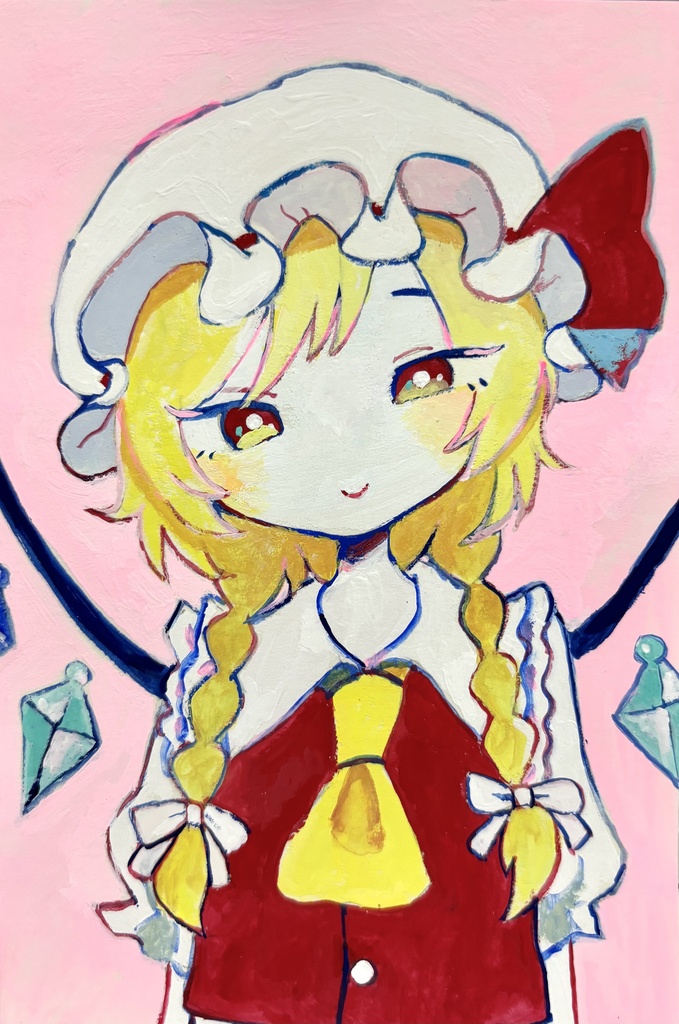 原画 おさげフランちゃん