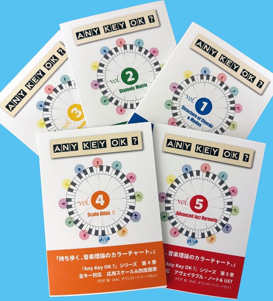 Any Key OK ? Vol.1〜5(5冊セット)