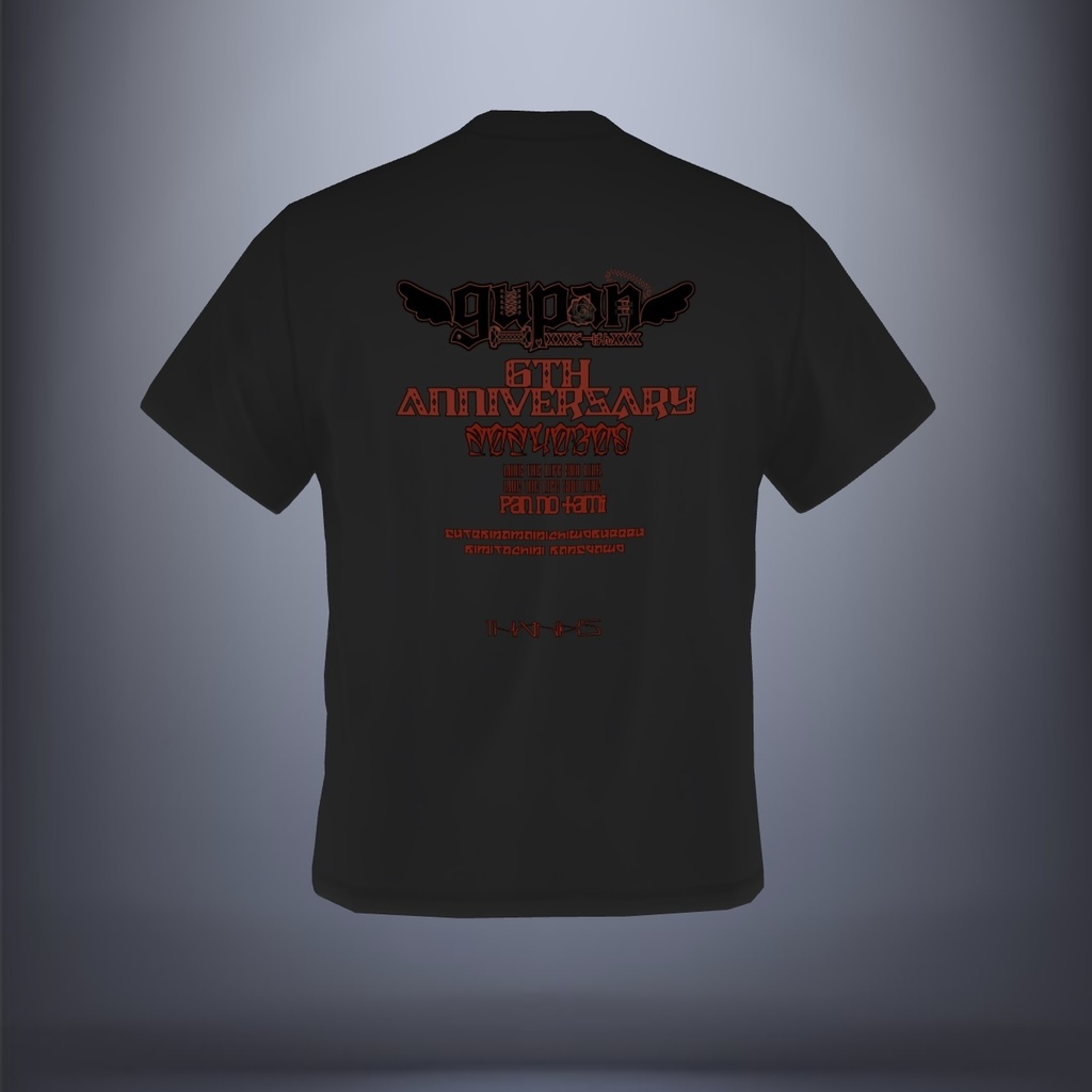 6th ANNIVERSARY Tシャツ