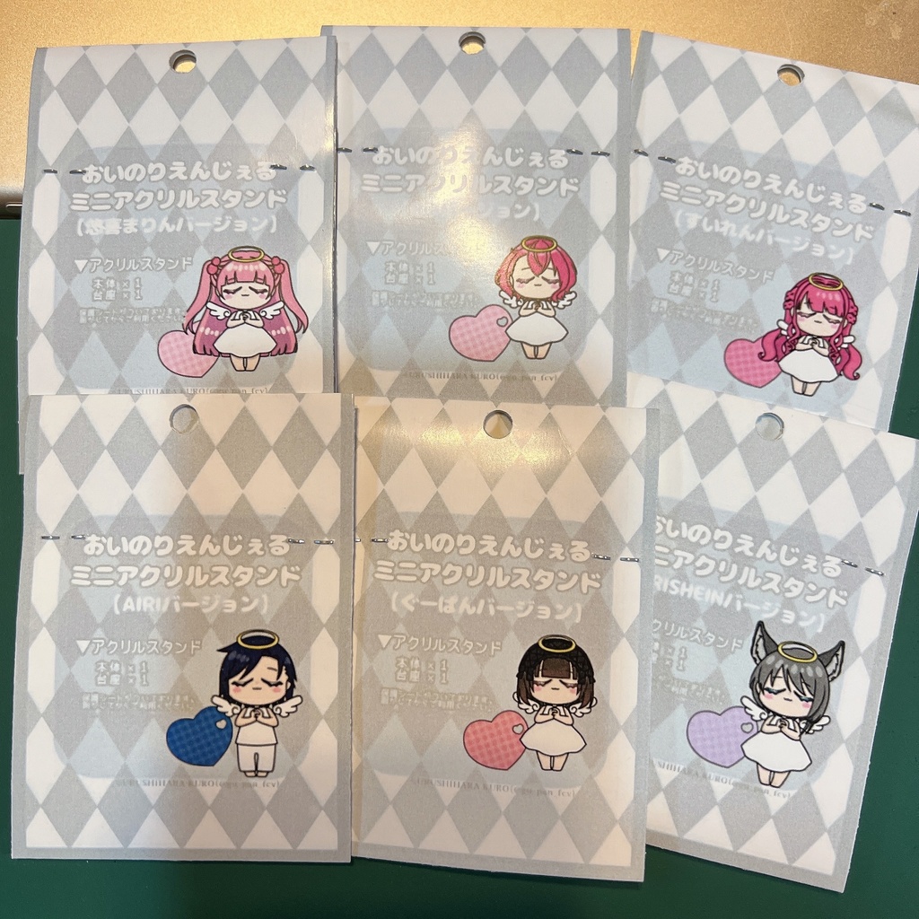 おいのりえんじぇる♡ミニアクリルスタンド