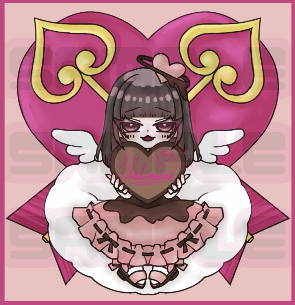 【限定】ハートモチーフ♡テンプレート