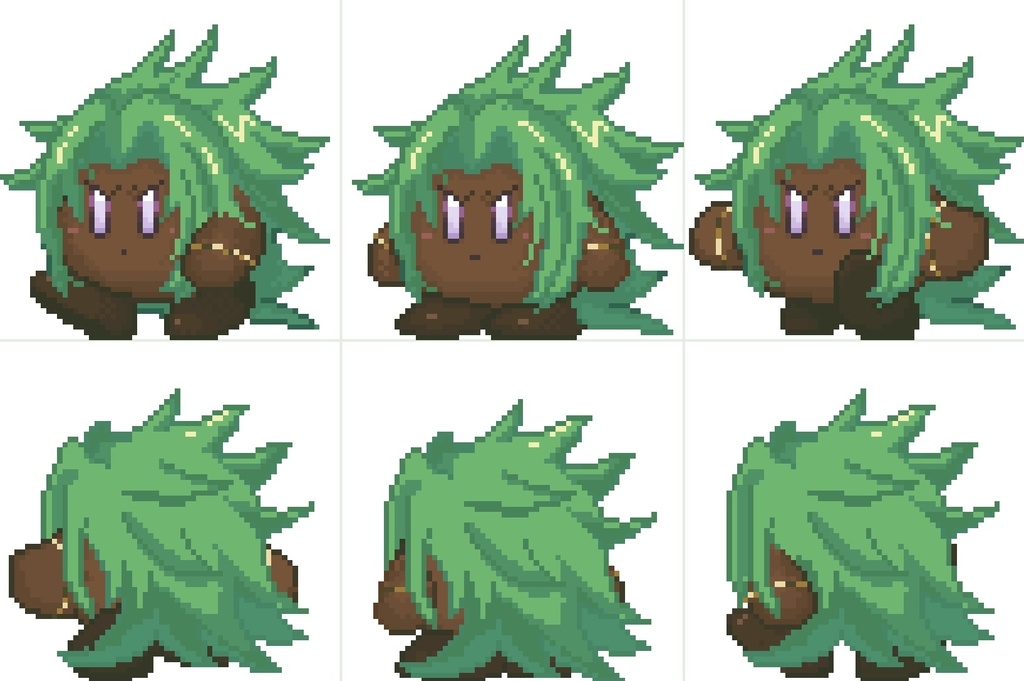 【ピクリエ用アバター】ビーマ・ドゥリーヨダナ