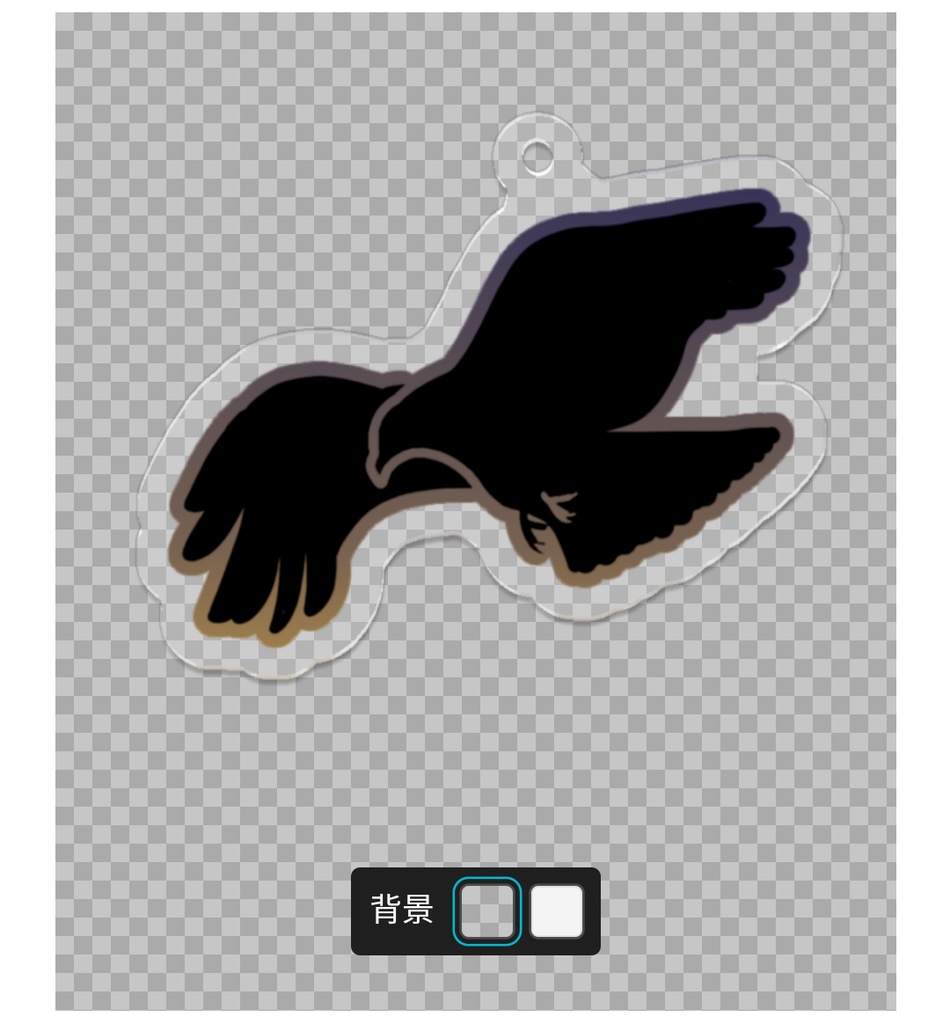 タソガレドキ忍軍黒鷲隊キーホルダー