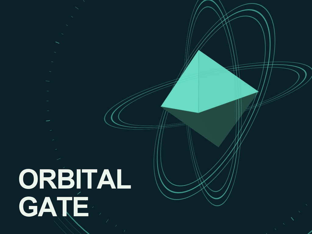 【AE色変更対応】ORBITAL GATE｜立体・軌道の配信トランジション｜透過WebM/MOV