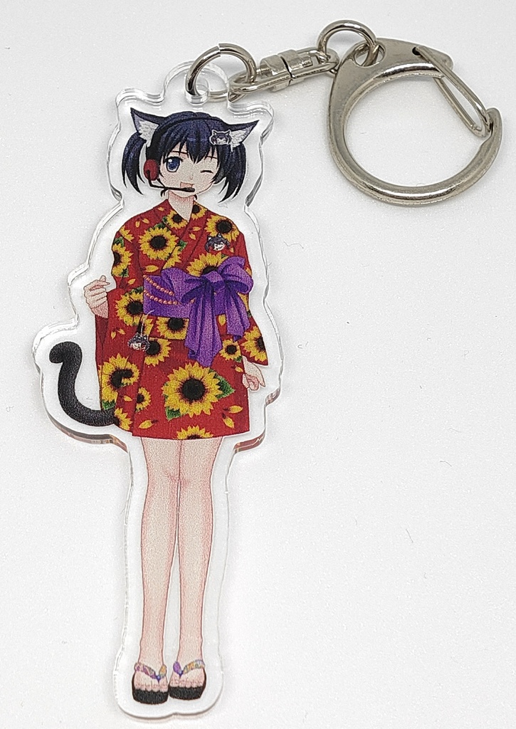 ひまわり娘MV衣装　アクリルキーホルダー