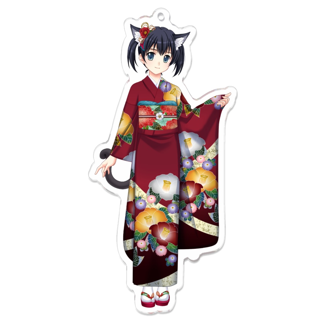 加賀友禅の振袖（キャラフレ2024修学旅行)　