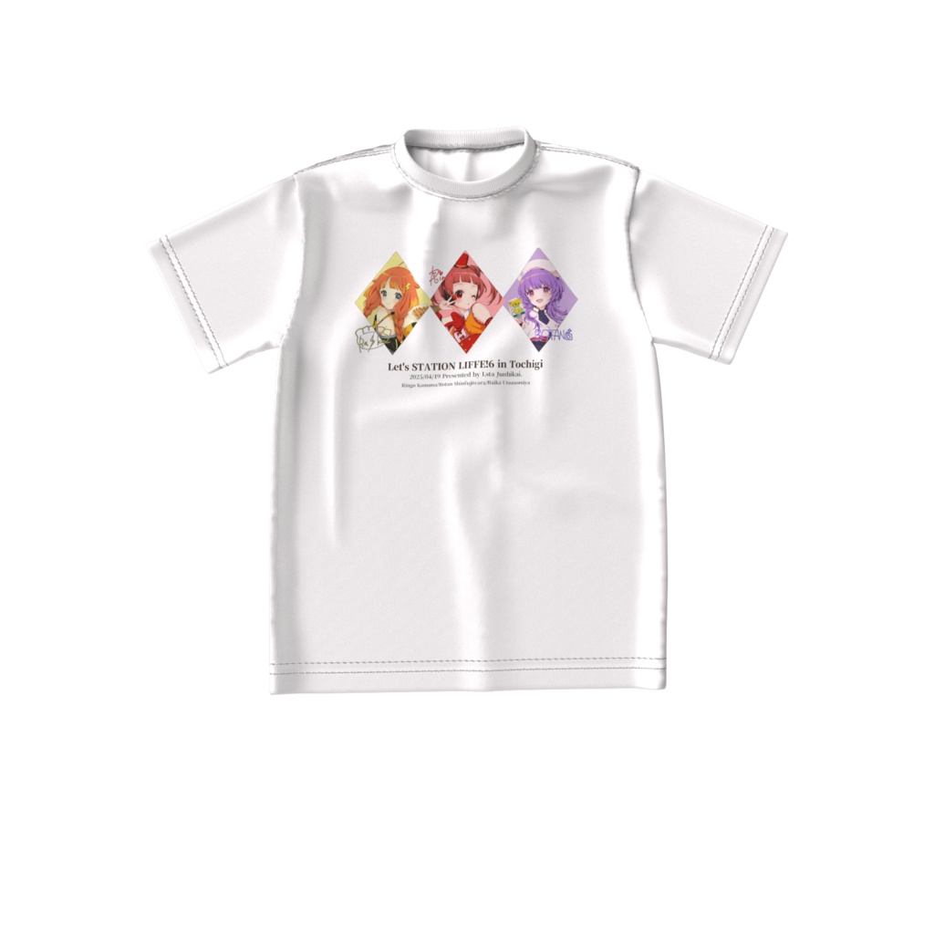 【Lステ6栃木開催記念グッズ】ビッグシルエットTシャツ