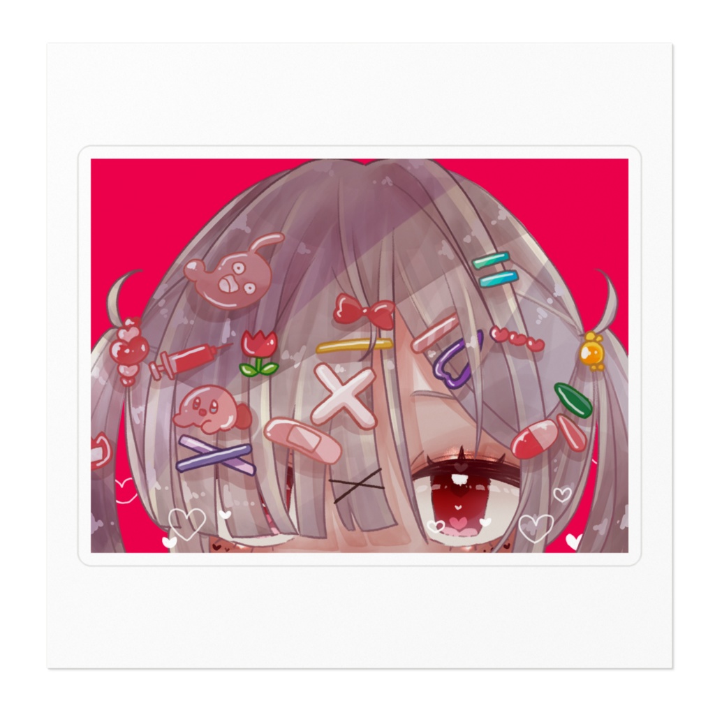 【非公式】健屋花那ステッカー