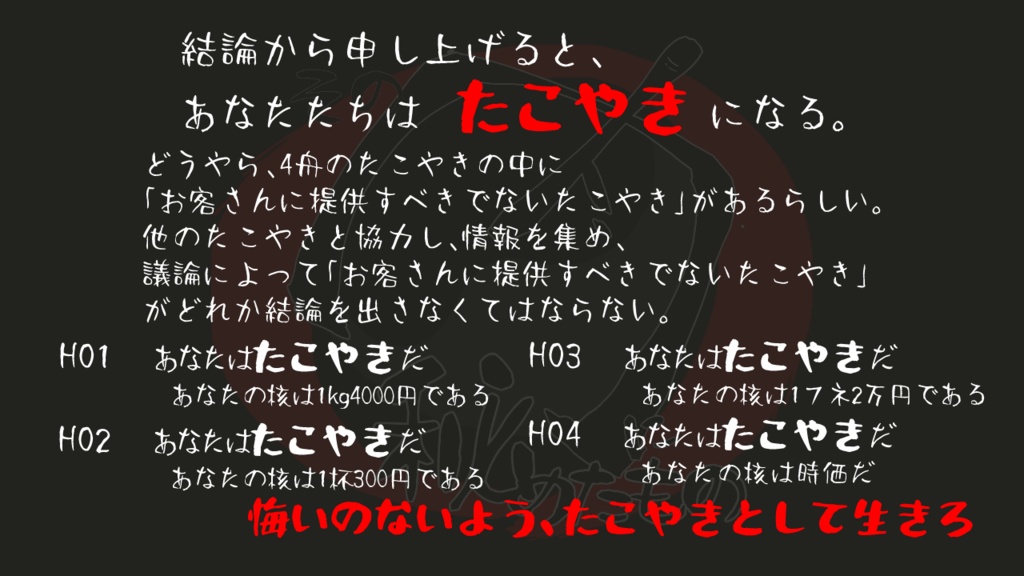 その内に秘めたもの【マーダーミステリー】