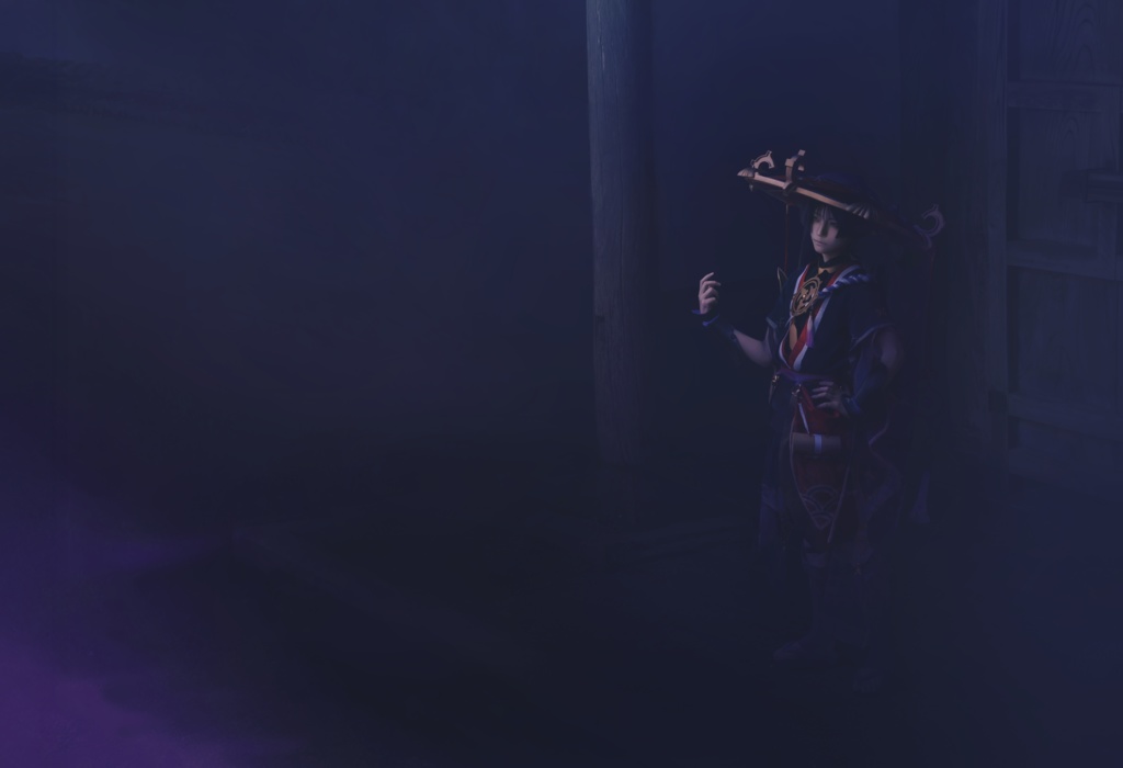 原神 傾奇者-散兵-放浪者 3部作 cosplay絵本風写真集 「虚空」