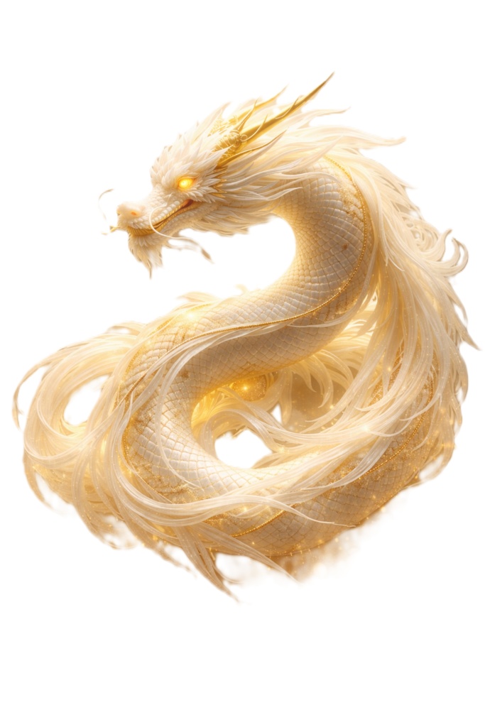 【動画用素材12枚】至高・黒金龍パック(白龍&黒金)背景透過・フルHD・ショート対応