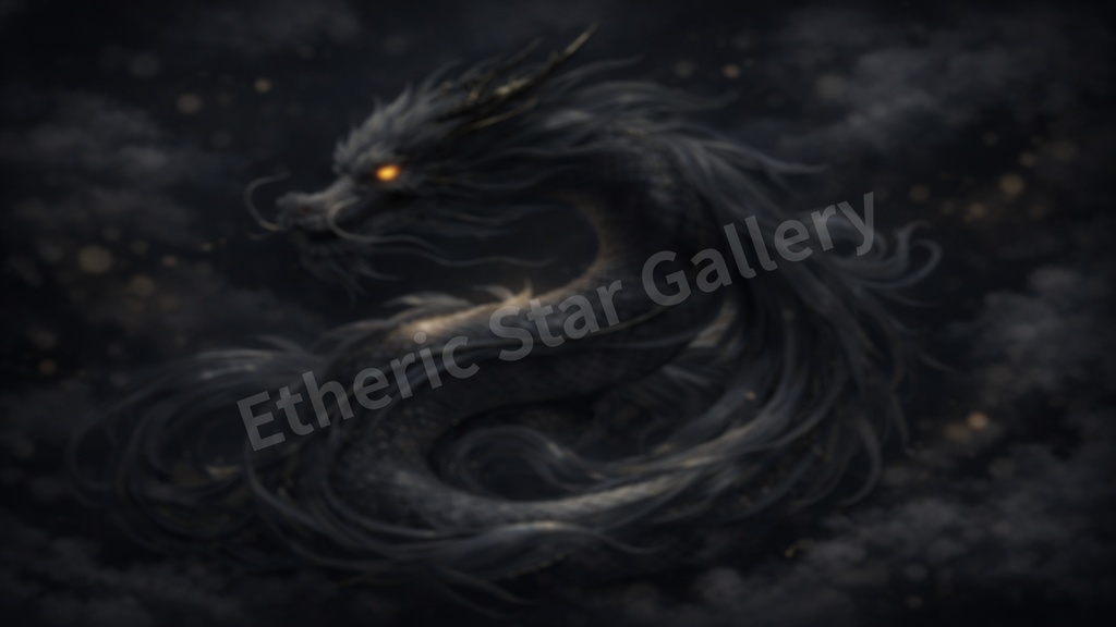 【動画用素材12枚】至高・黒金龍パック(白龍&黒金)背景透過・フルHD・ショート対応