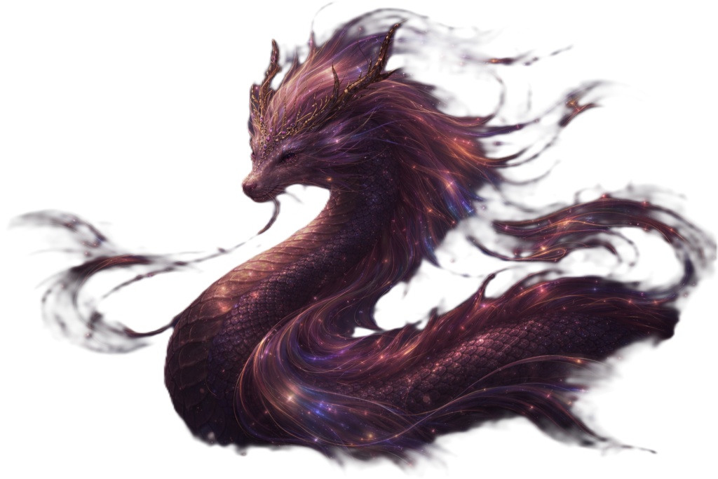 【動画編集・配信素材】桃龍パック:愛和と優美の輝き(背景透過・12枚封入)