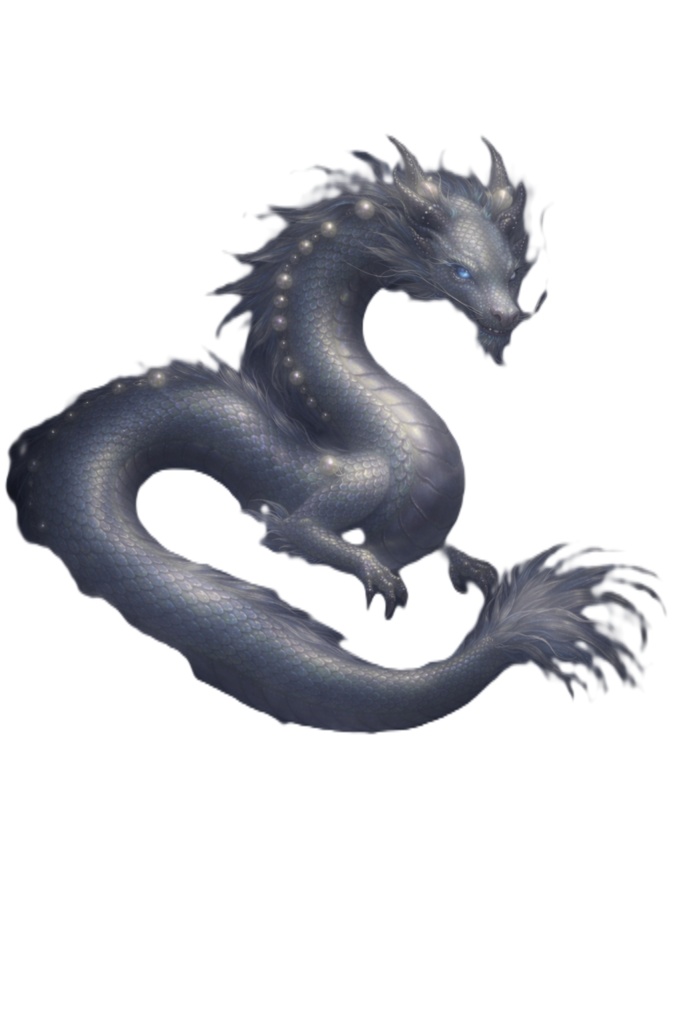 【動画編集・配信素材】水龍パック:清冽なる浄化と癒やし(背景透過・12枚封入)