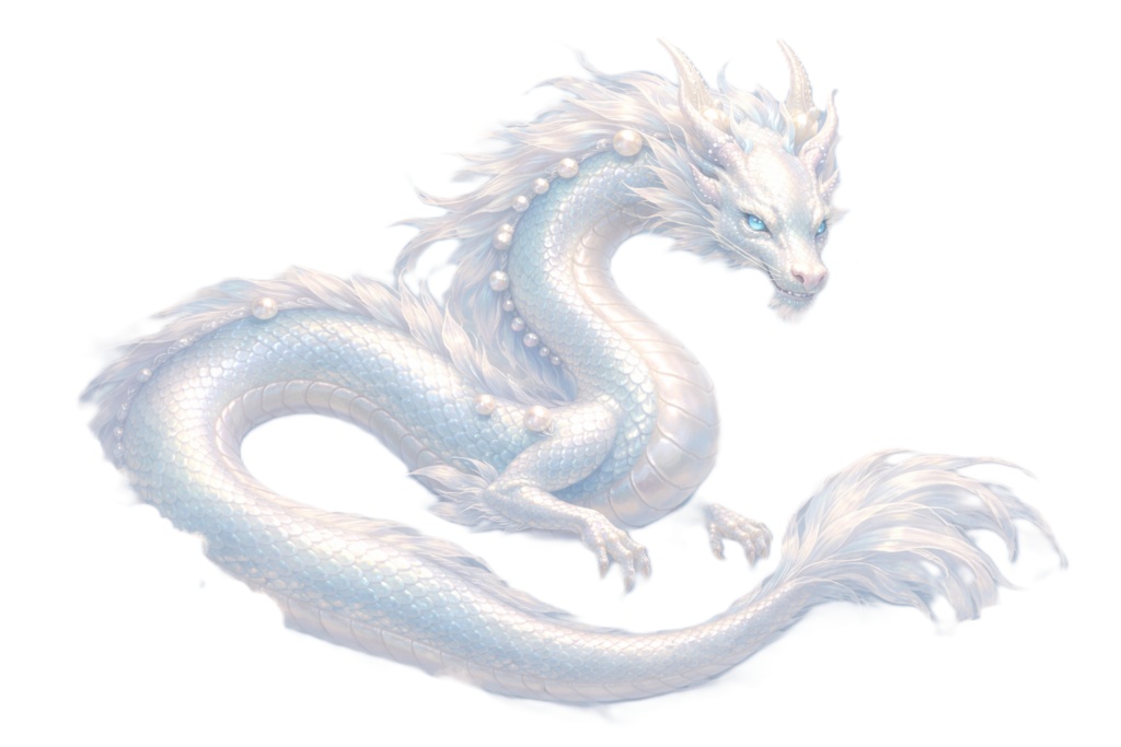 【動画編集・配信素材】水龍パック:清冽なる浄化と癒やし(背景透過・12枚封入)