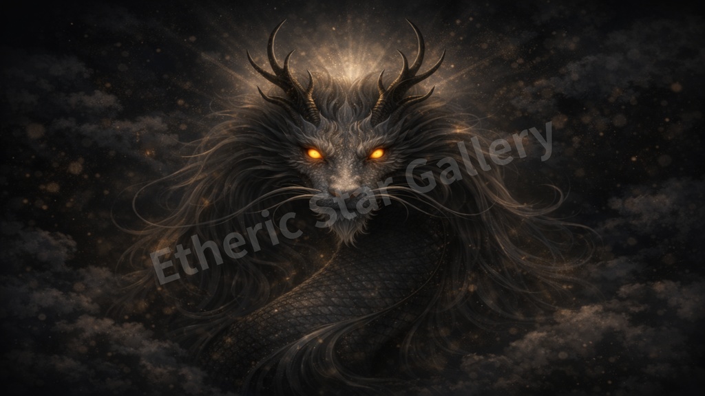 【動画編集・配信素材】正龍パック:強固な守護と成功への導き(背景透過・12枚封入)