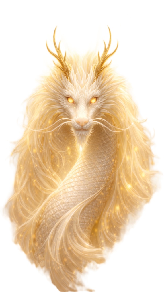 【動画編集・配信素材】正龍パック:強固な守護と成功への導き(背景透過・12枚封入)