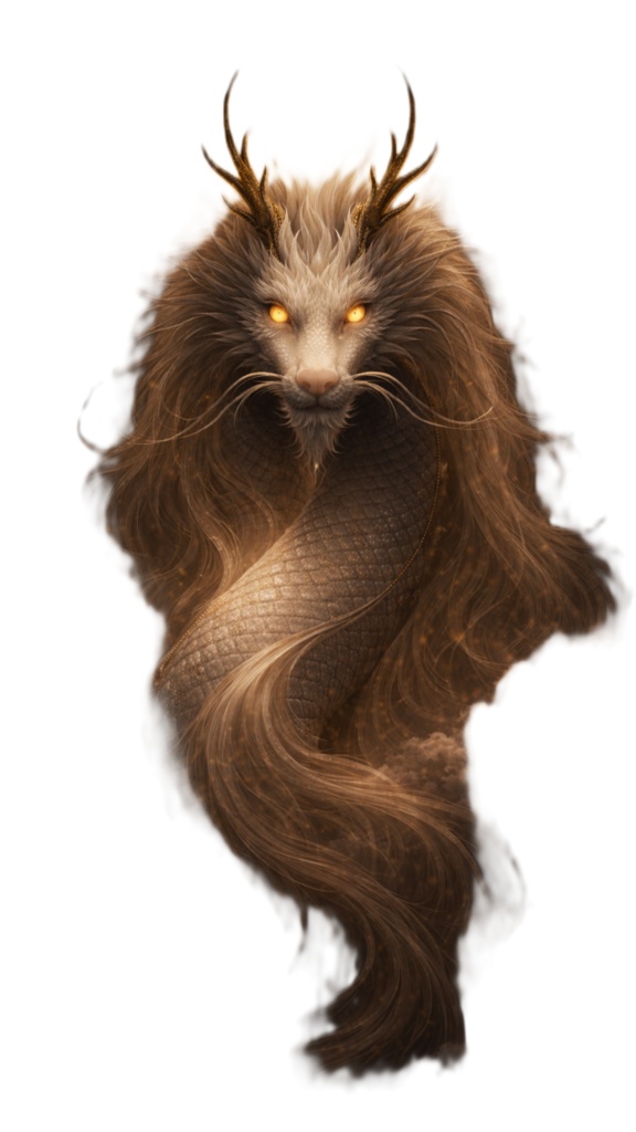 【動画編集・配信素材】正龍パック:強固な守護と成功への導き(背景透過・12枚封入)