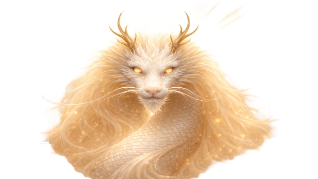 【動画編集・配信素材】正龍パック:強固な守護と成功への導き(背景透過・12枚封入)