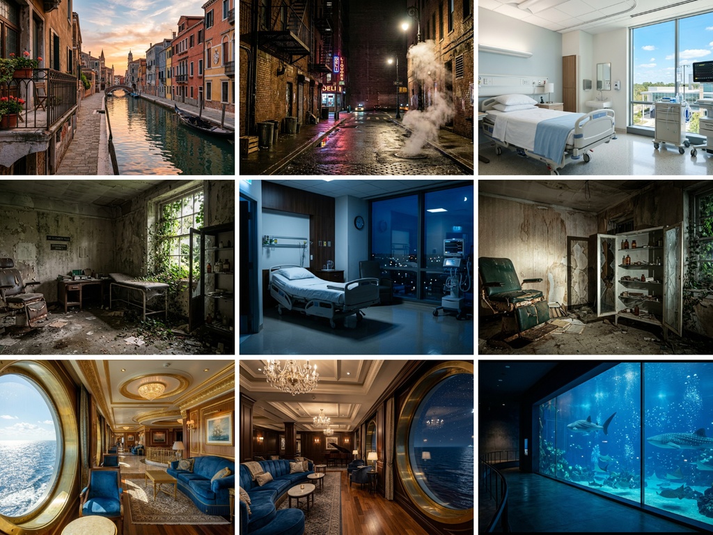 背景素材の宝石箱:日常から幻想的な世界まで「お楽しみ180枚セット」【無料配布/商用可】