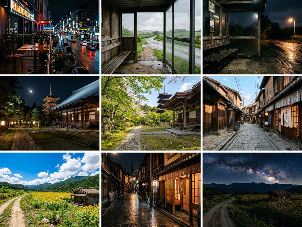 背景素材の宝石箱:日常から幻想的な世界まで「お楽しみ180枚セット」【無料配布/商用可】