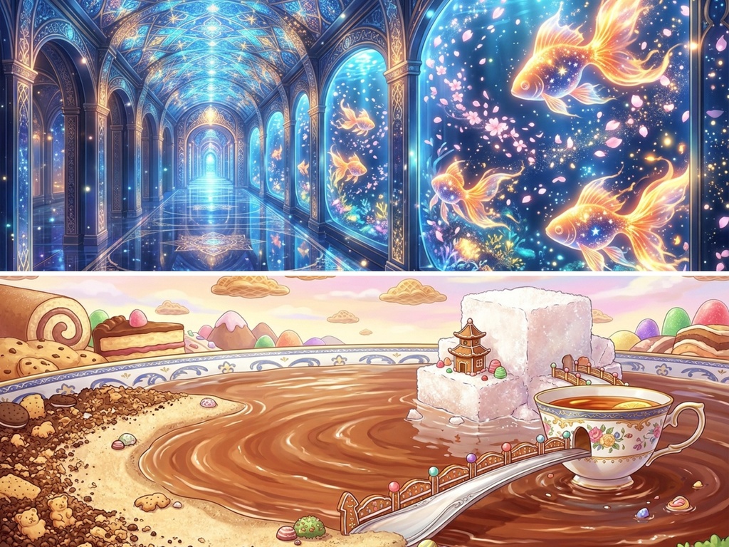 背景素材の宝石箱:日常から幻想的な世界まで「お楽しみ180枚セット」【無料配布/商用可】