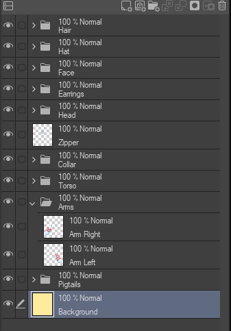Live2D Rig Ready Practice Model