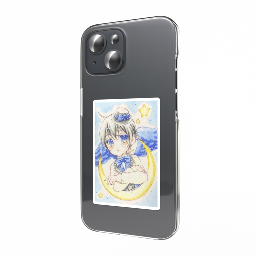 星月夜ホリデー2025スマホステッカー