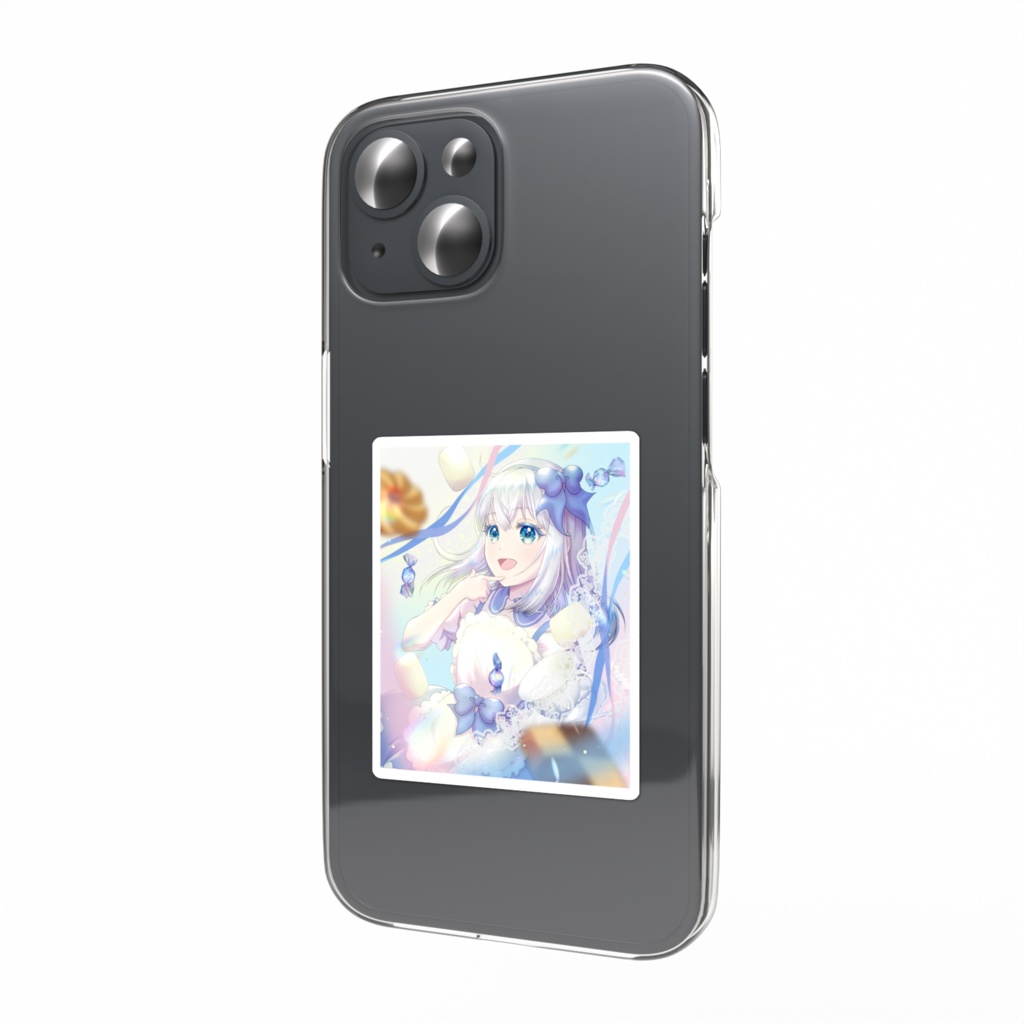 ティータイムスマホステッカー