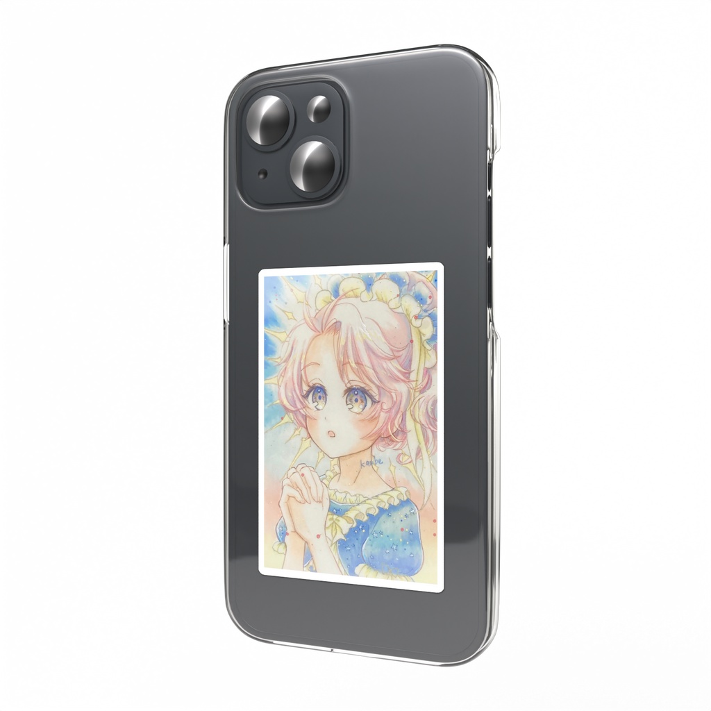 この星空の輝きにスマホステッカー