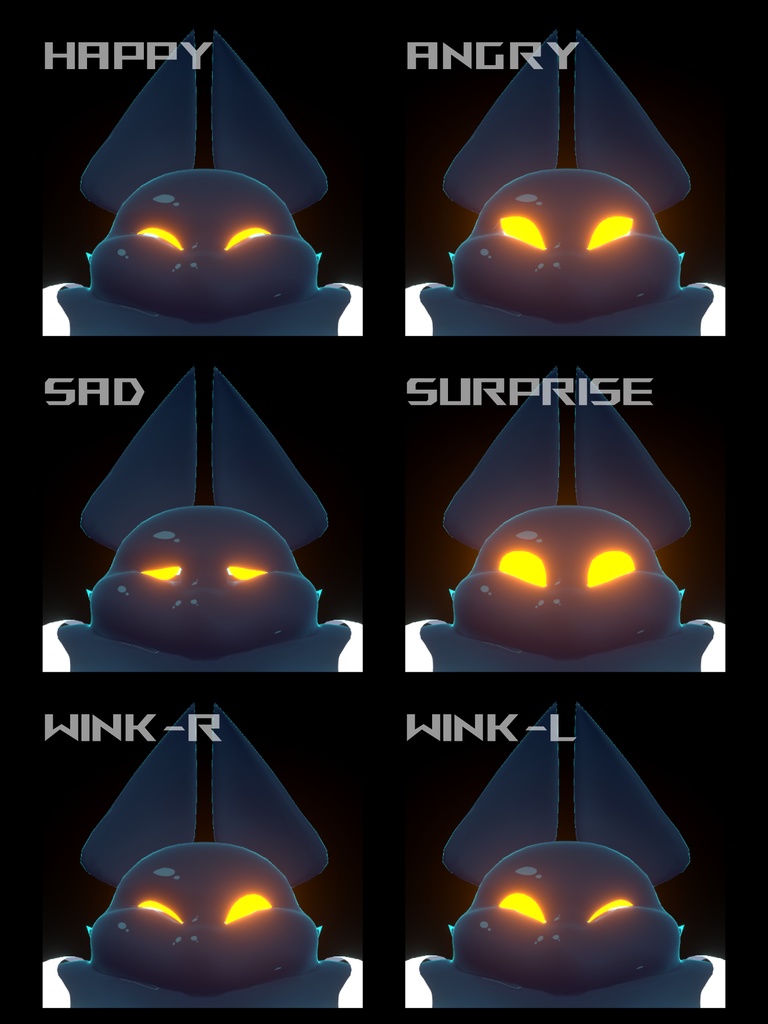 オリジナル3Dモデル 肥満体異星人ナ・ロー