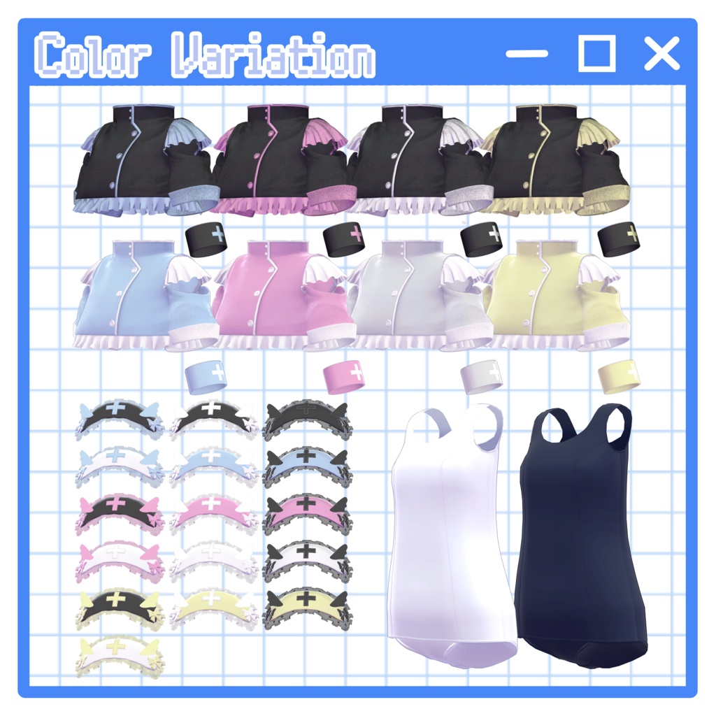 【SALE】絶対救済!な~すえんじぇぅ / NurseAngel【5アバター対応】