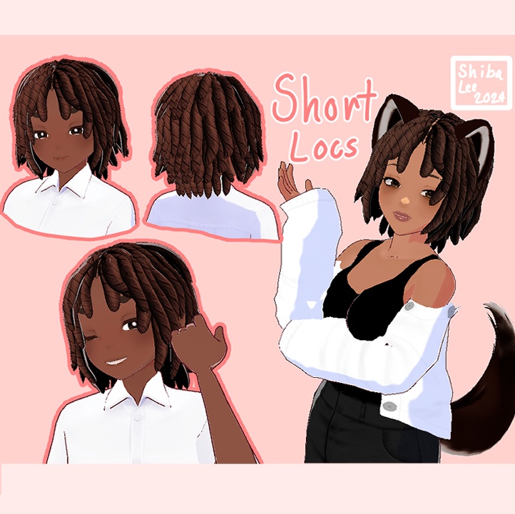 Shiba's Short Locs