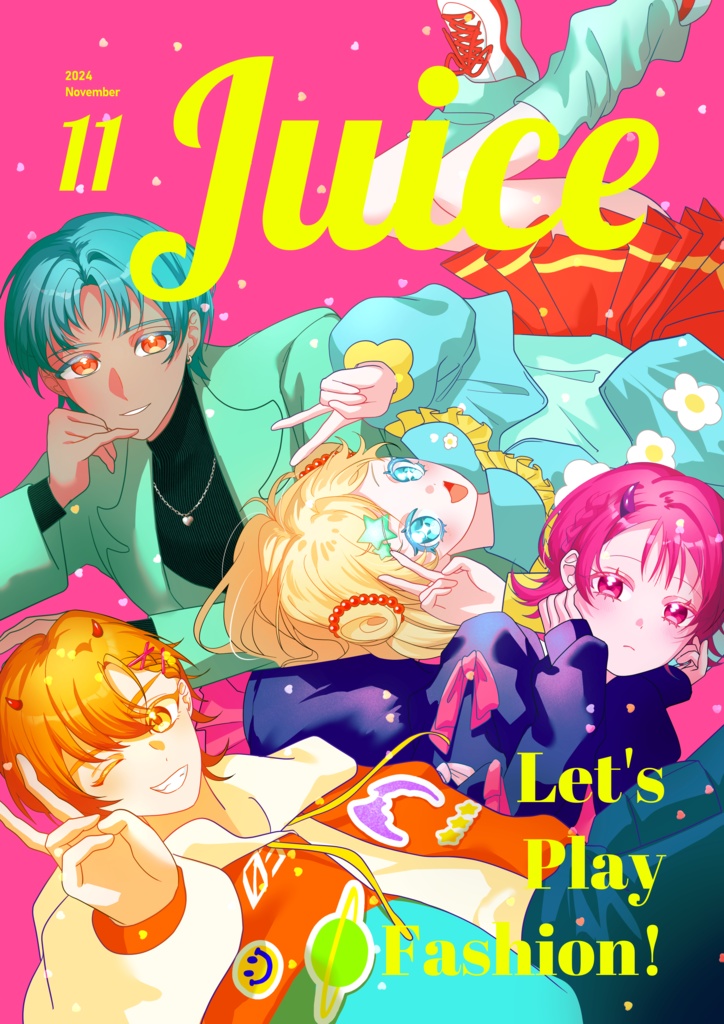 イラスト本「Juice」＋ポストカードセット