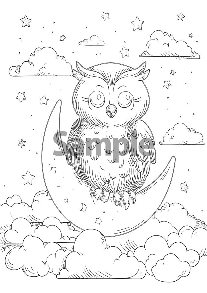 ぬりえのもり -ファンタジーどうぶつ 10ぴきのものがたり-