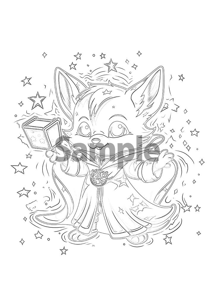 親子で楽しめる、心やすらぐファンタジー塗り絵