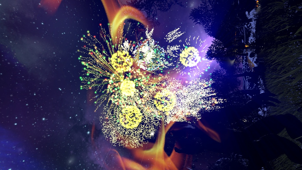 14 Skaley Optimized Fireworks!!! Particles VRChat 