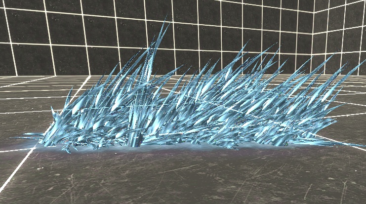 Giant Ice Spike Attack (VRChat Effect)