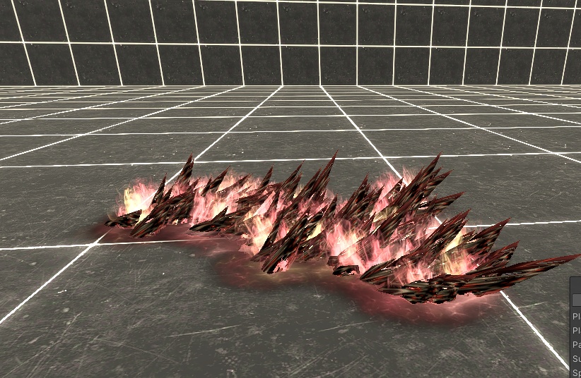 Fire Spike (VRChat Optimized Particle)