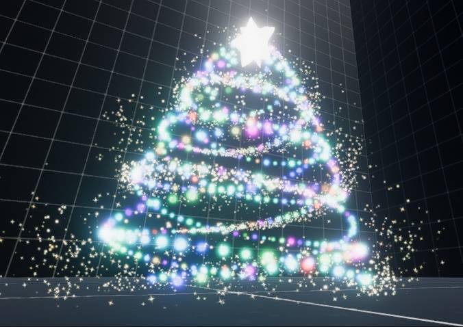 Christmas Tree Particle!!! :D